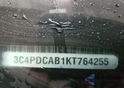 2019 Dodge Journey Se from USA, damaged, VIN 3C4PDCAB1KT764255